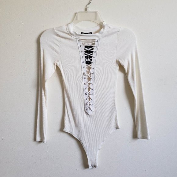 Fashion Nova 'Poor Little Fool' Bodysuit Small - Picture 7 of 8